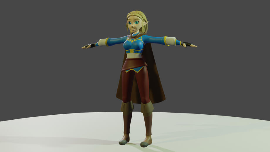 Princess Zelda | Character Sculpting