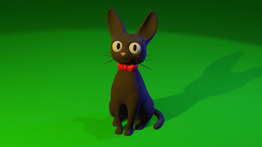 Black Cat | Cat Modeling